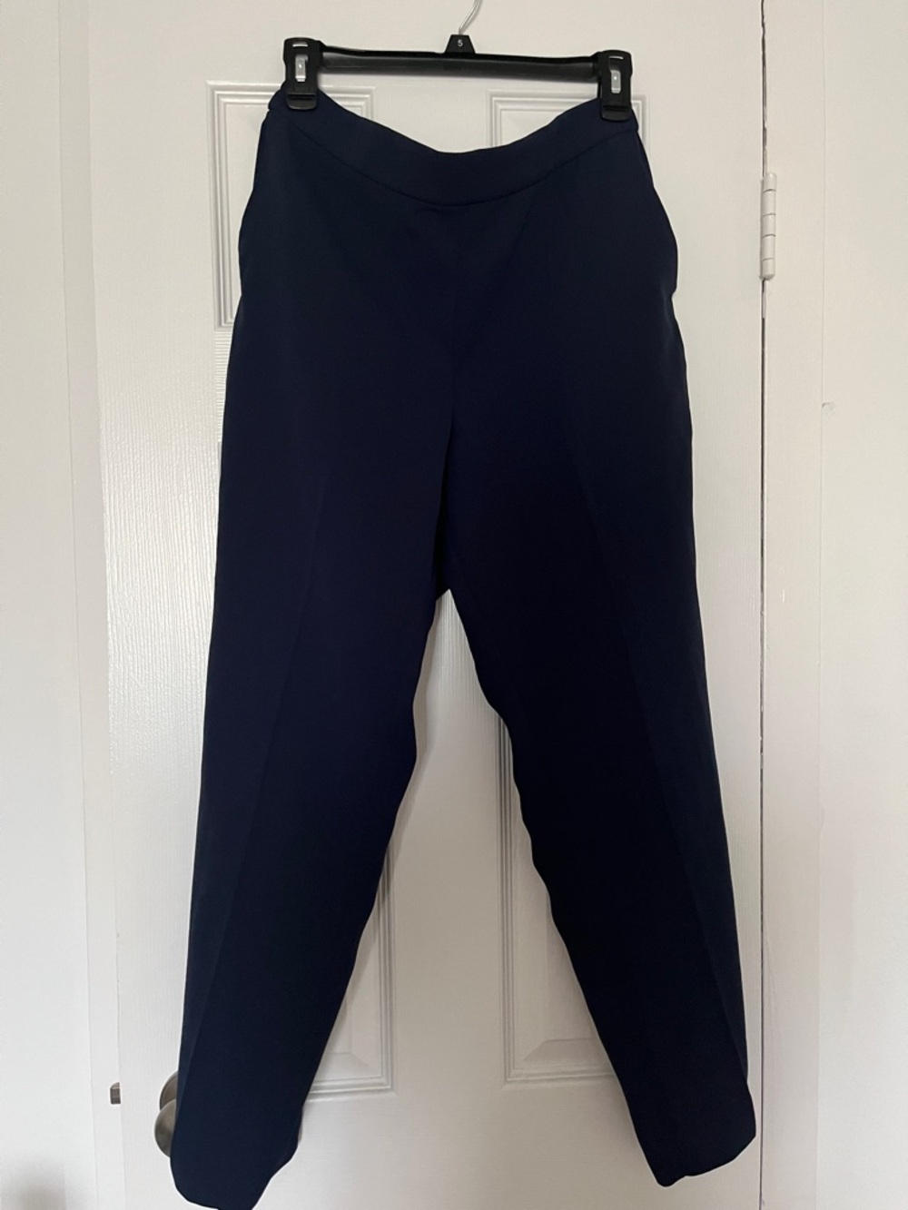 J. Crew Navy Elastic-Waist Jamie Pants
